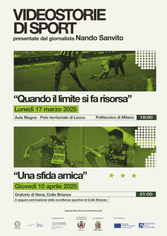 Lo sport come ponte tra la città e il borgo: le Videostorie di Nando Sanvito a Colle Brianza